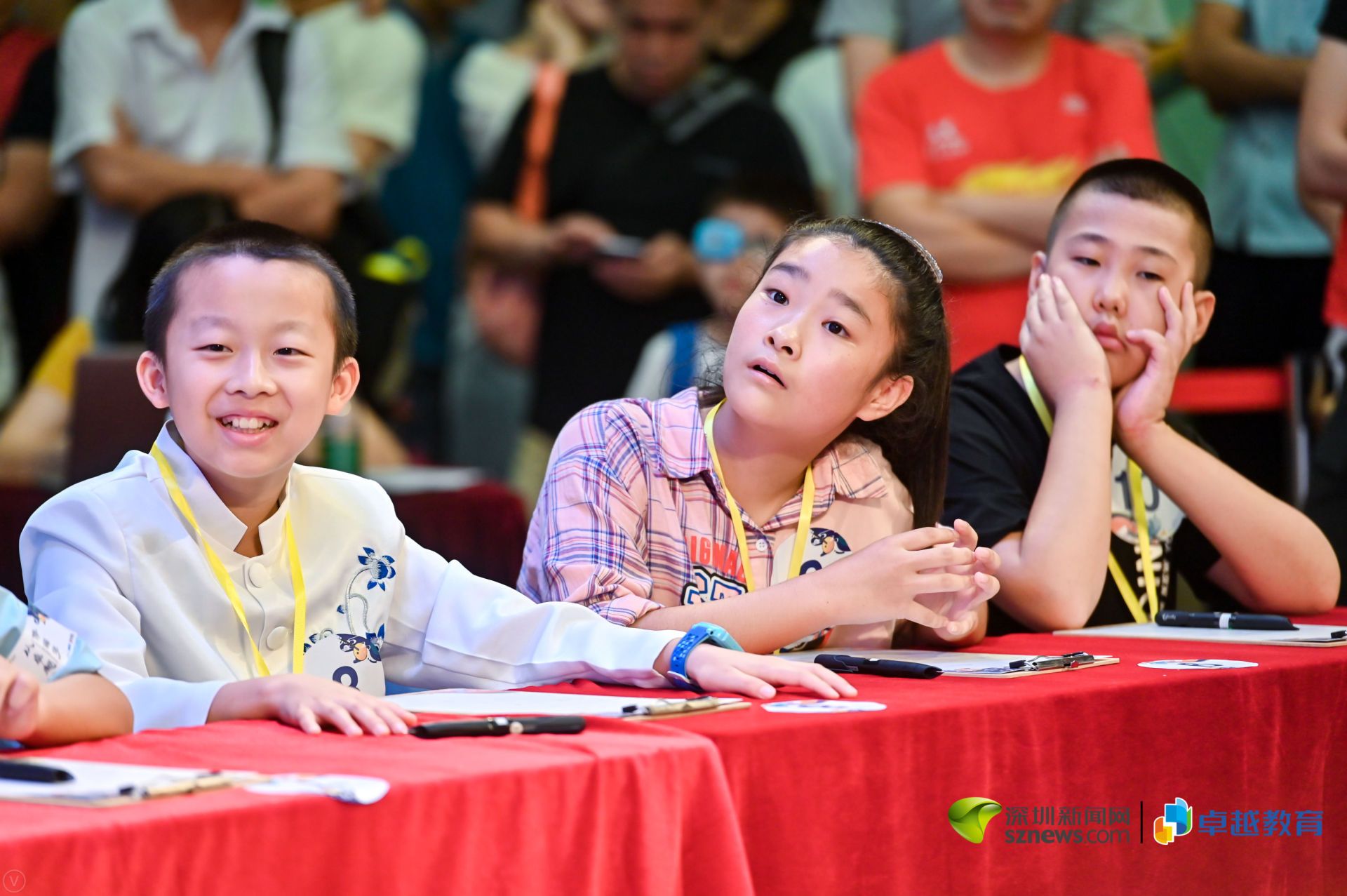 國學少年選手在活動現(xiàn)場